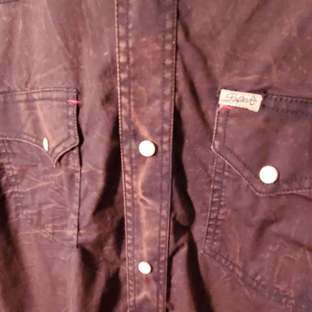 Mens Large Rafter Cowboy Collection Shirt - Picture 7 of 8